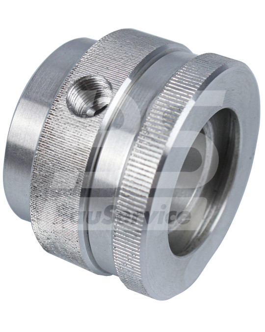 Gun nozzle (ending) for decorative plasters photo