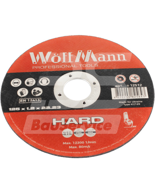 Metallschneidkreis WoffMann 125x1,2x22,23 mm Foto