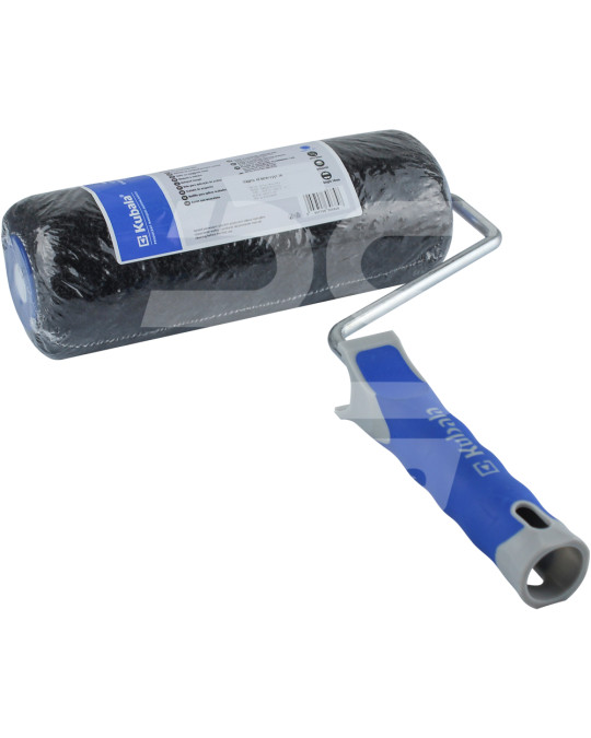 Rollador de pintura para enlucir y aplicar la capa de acabado, 230 mm con un mango de 8 mm, pila de 18 mm, Kubala Black. foto