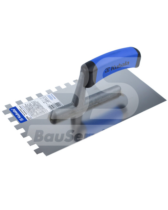 Тертка нержавіюча сталь 130х270 мм зуб 10х10 мм ручка 2К Kubala фото