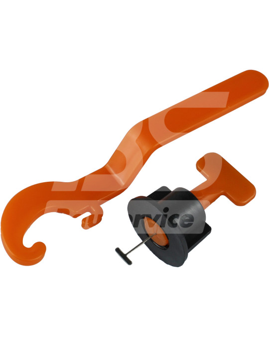 Wiederverwendbares Fliesennivelliersystem 1,5 mm 50 Stück + Schlüssel Foto