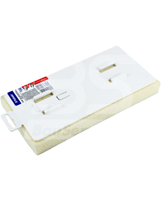 Тертка пластмасова 140х280 мм губчаста знімна високопоглинаюча губка Click Line Kubala (без ручки) фото