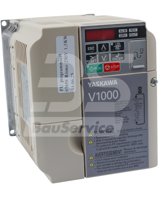 Frequenzumrichter 230V 1,5kW Ritmo M PFT Original Foto