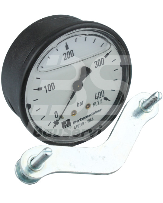 Manometro pressione idraulica 0-400 bar Putzmeister Originale foto