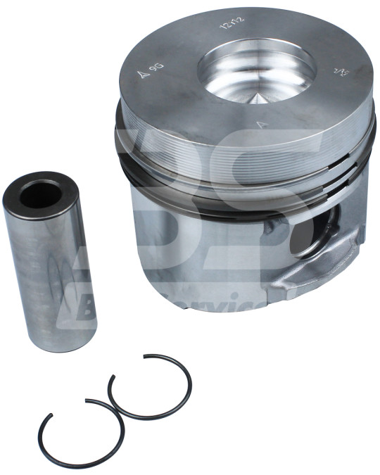 Zuiger + pen + ringen 91 mm (STD) voor Deutz F3M1011F motor foto