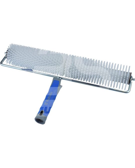 Rolă din plastic pentru îndepărtarea aerului de pe podelele autonivelante 85x460 mm vârf 20 mm Kubala foto