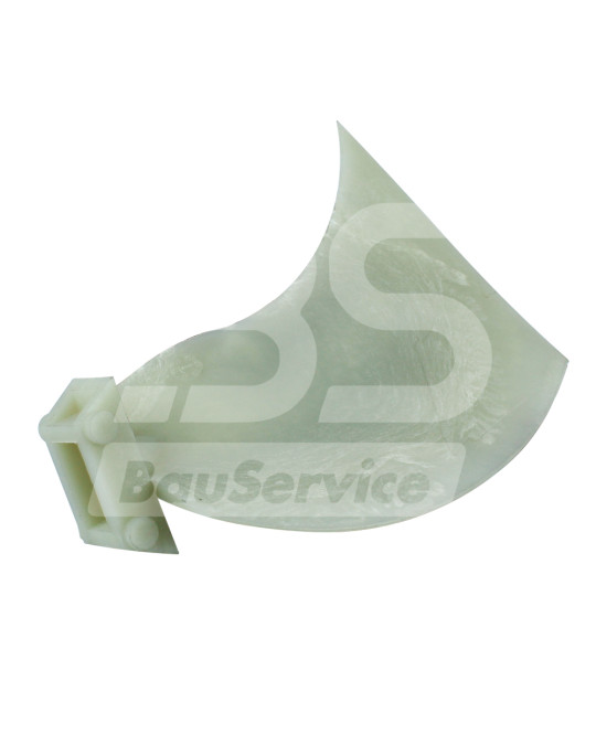 Pá do ventilador de resfriamento do radiador Putzmeister М740/3 esquerda foto