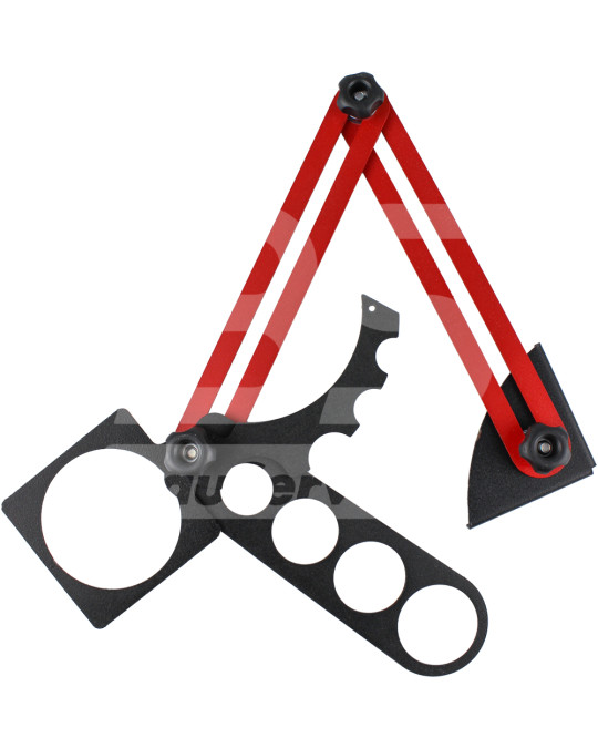 Șablon (șablon) pentru marcarea găurilor foto