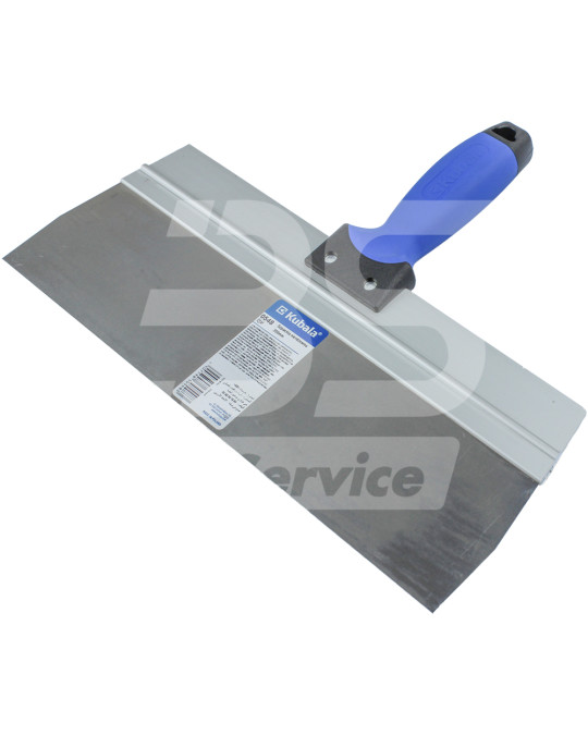 Шпатель 350 мм нержавіюча сталь ручка прогумована синя G-15 Kubala (0548) фото