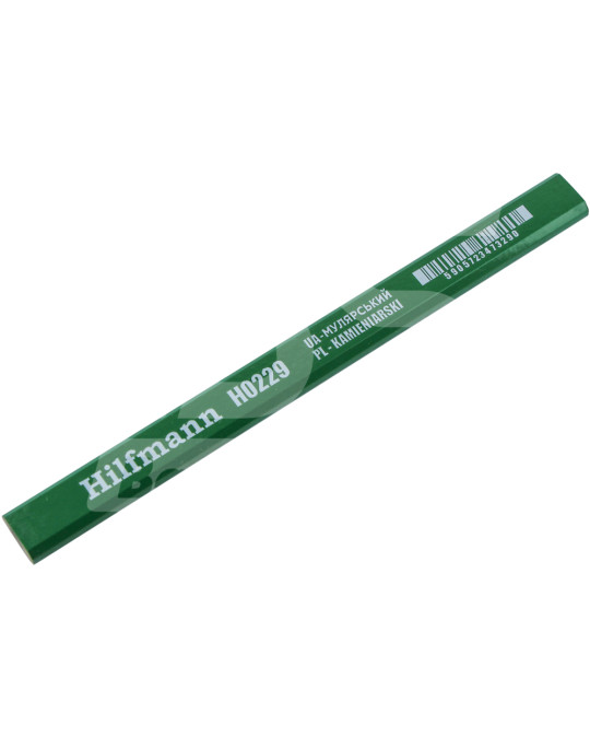 Ołówek murarski płaski 18 cm Hilfmann. zdjęcie