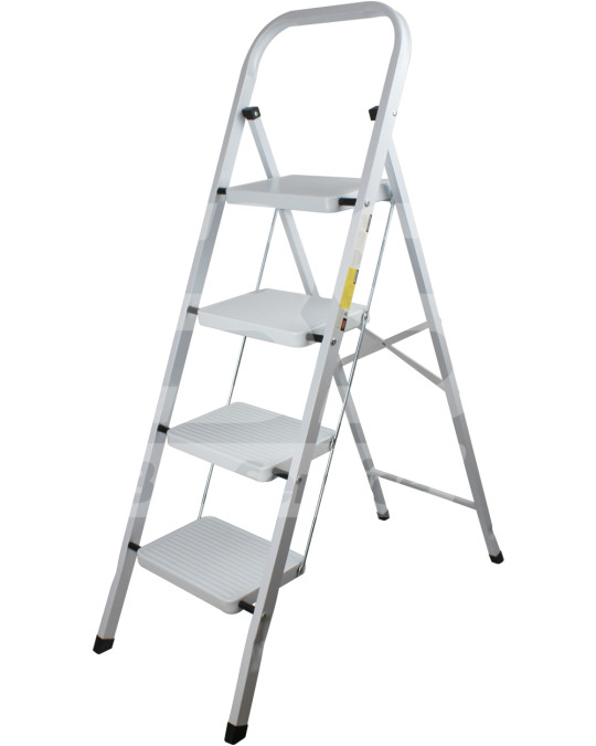 Escada de aço 4 degraus (sem revestimento antiderrapante) foto