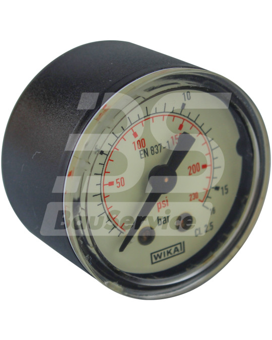 Manômetro do compressor 0-16 bar 1/4 "40,5 mm ER-222 PFT original foto