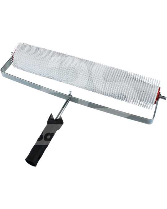 Kunststoffwalze zum Entfernen der Luft aus dem gegossenen Boden 80x400 mm Spike 15 mm ADVANTA Foto