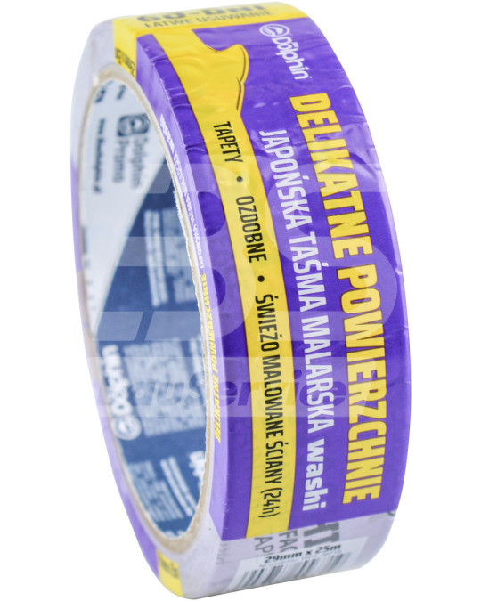 Taśma malarska 29 mm x 25 m Blue Dolphin WDT 56719 wielofunkcyjna niebieska zdjęcie