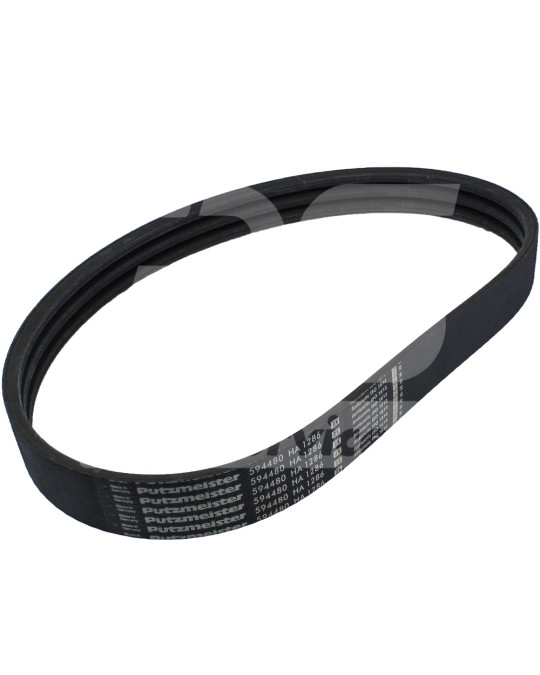 Curea de transmisie a tamburului cu trei nervuri L1286 Putzmeister М740/4/ Brinkmann 450/550 Original foto