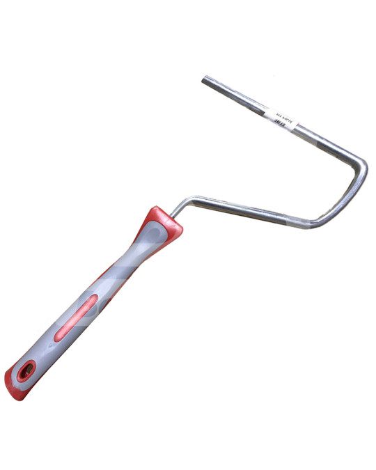 Maniglia per rullo di finitura 230 mm in plastica rossa Olejnik foto