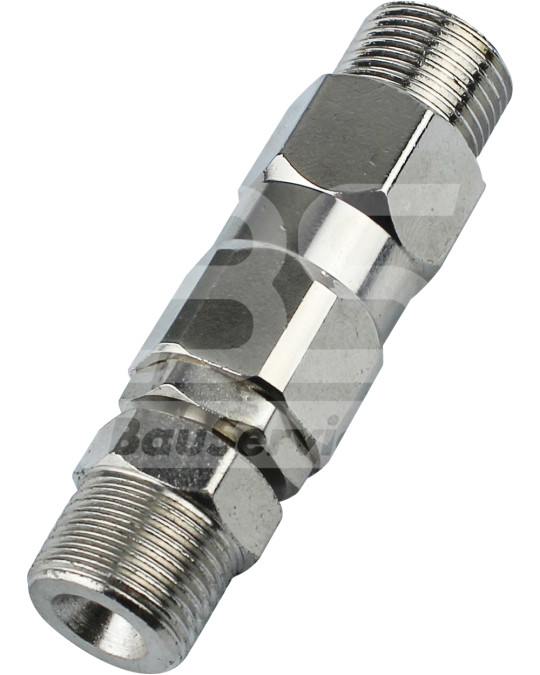 Mangueira giratória 3/8"x3/8" rosca macho-macho foto