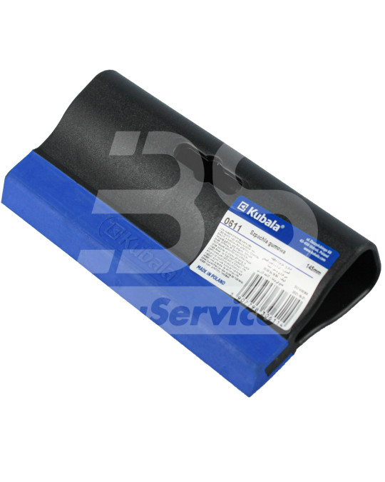 Шпатель 145 мм гумовий пластмасова ручка Kubala фото