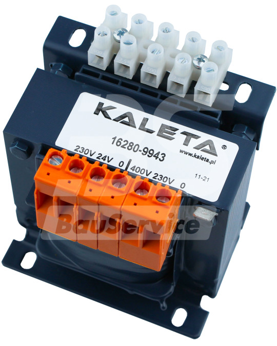 Transformador de controle 400V/24V sem fusíveis KALETA foto