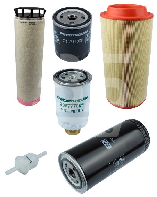 Putzmeister M740/3/4 Filterset Foto