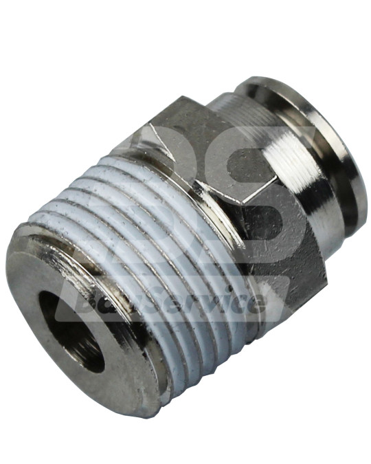 Raccord rapide 8 mm, filetage mâle 3/8" photo