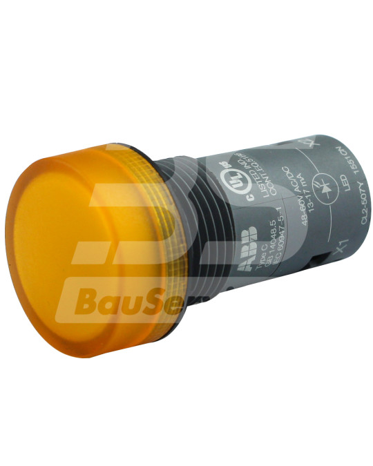 Signallampe gelb 230V 3W ABB PFT Foto