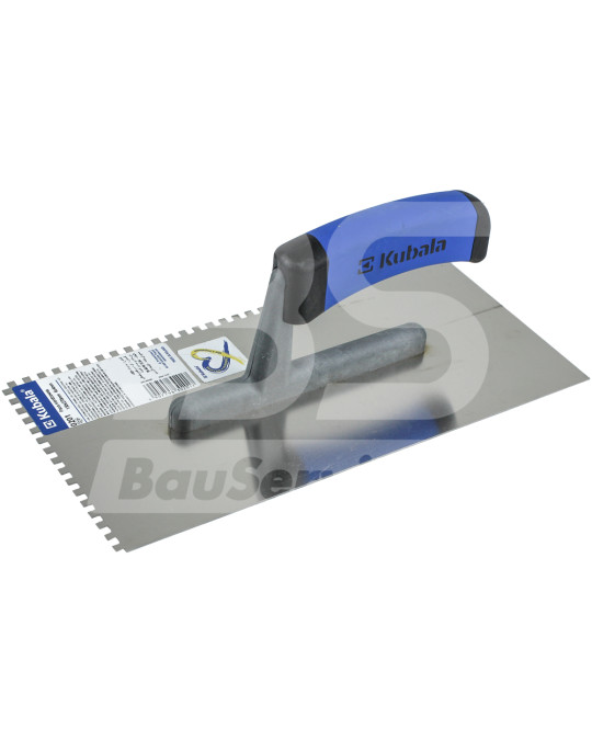 Тертка нержавіюча сталь 130х270 мм зуб 4х4 мм ручка 2К G-1 Kubala фото