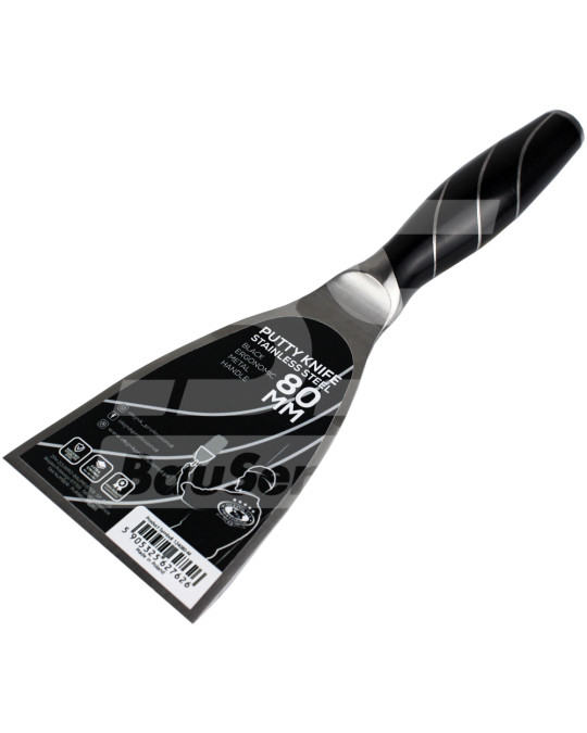 Spatula 80 mm stainless steel with a metal handle Olejnik photo