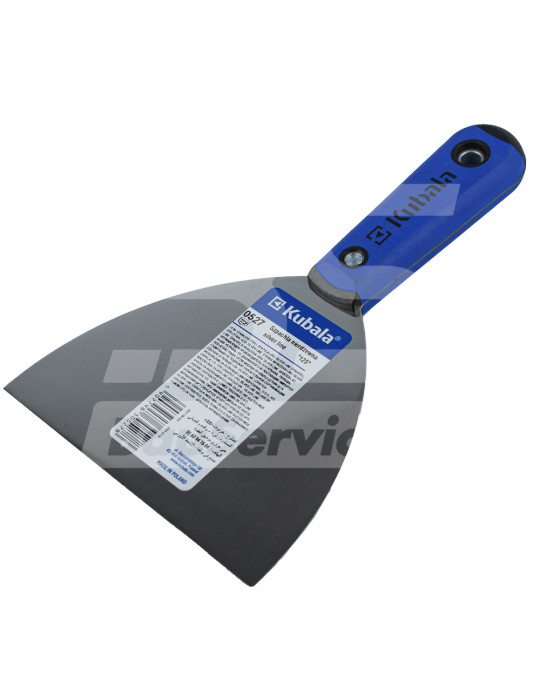 Spatula 125 mm stainless steel handle rubberized Kubala SILVER LINE photo