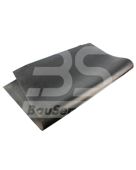 Avental de borracha 1000x740x4 mm Gummischurz Putzmeister P13 Original foto