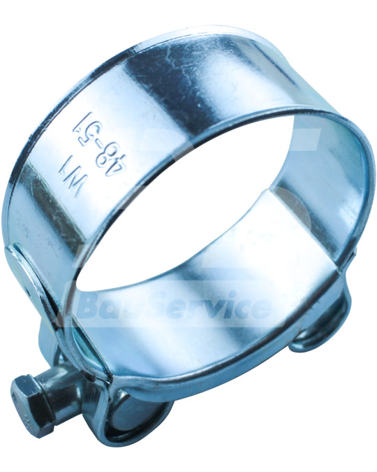 Хомут на шланг 35 мм під ключ W1 48/51 мм фото