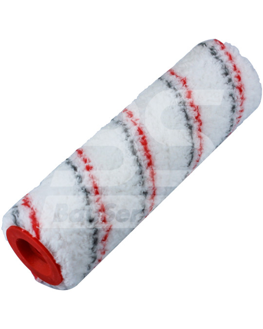 Rolo de pintura 40x180 mm com cabo 8 mm MASTAR Vermelho/Cinzento Multicolor foto