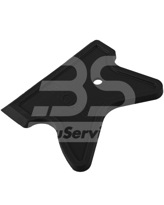 Шпатель гумовий універсальний К-подібний чорний Kubala фото