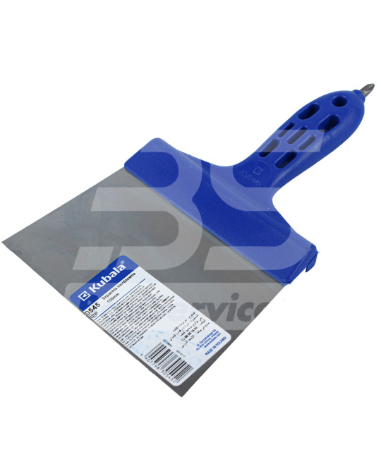 Spatola 150 mm acciaio inox manico in plastica Kubala foto