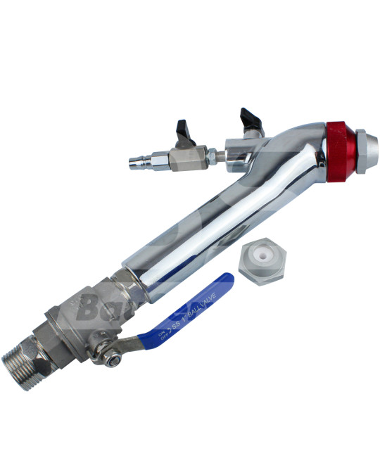 Pistola para massa e rebocos decorativos TSG-1200 foto