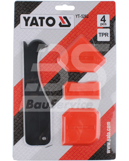 Spatula for silicone YATO set 4 pcs photo
