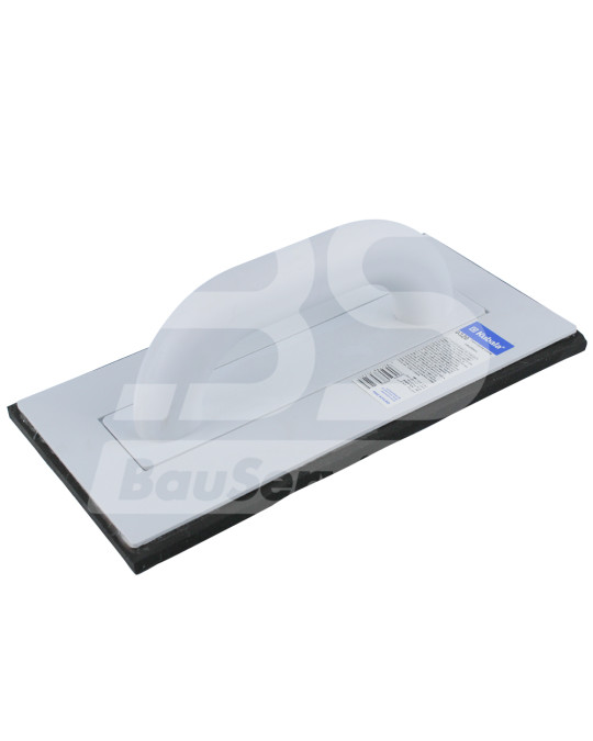 Kunststof rasp 140x280 mm sponsachtige zwarte rubberen spons Kubala foto