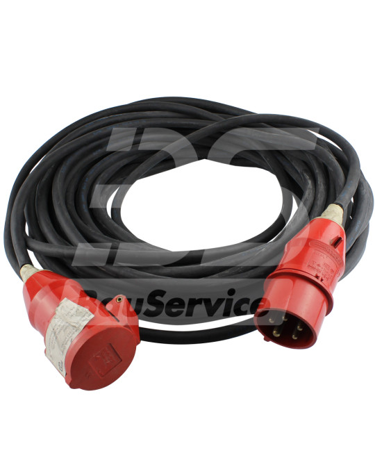 Gummiisoliertes Verlängerungskabel 380 V, 25 m, 5 x 4 PFT Foto