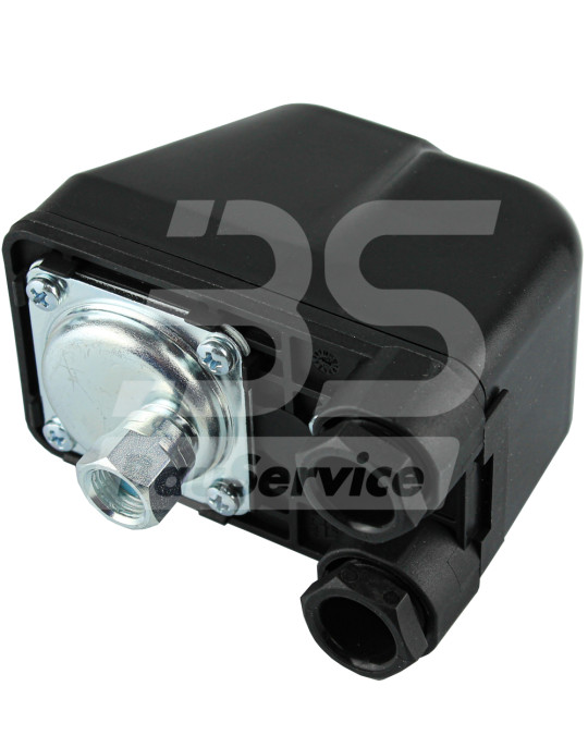 Watermanometerrelais LAVORO zwarte behuizing 230V foto