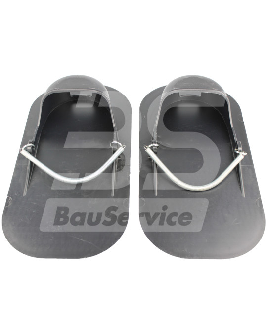 Schuhpolster (Flossen) Putzmeister HELLSCHWARZ Foto