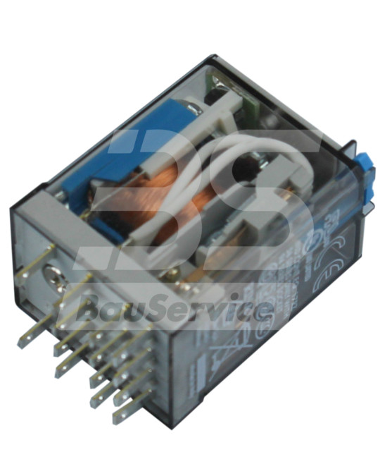 Relais 12V DC 07,0A 4 WECHSL Brinkmann 260/45/55.450/550 Origineel foto