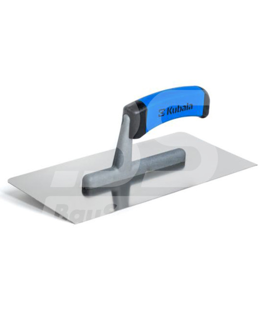 Reibe glatt 130x270 mm Edelstahl mit abgerundeten Ecken, Griff G-1 Kubala Foto