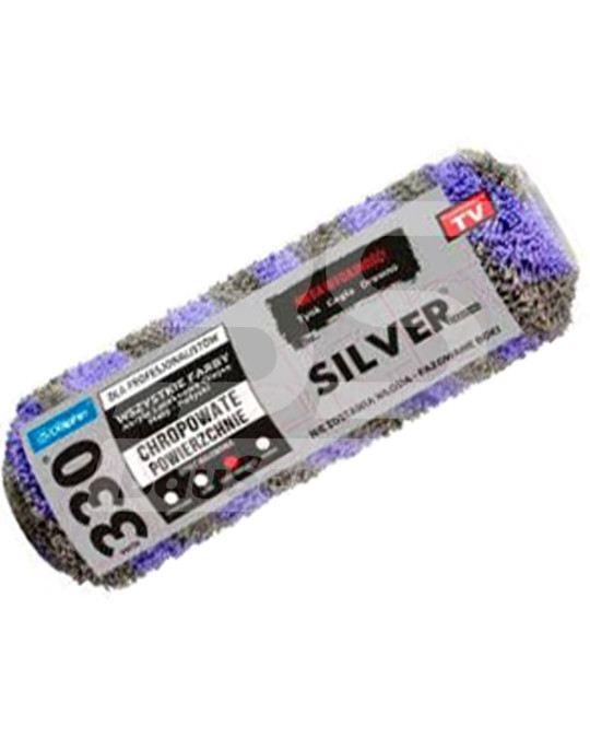 Lackwalze D 24 mm blaues Delphinsilber Foto