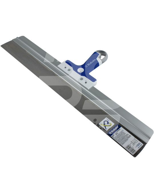 Шпатель 600 мм фасадний нержавіюча сталь ручка прогумована синя Kubala (0535) фото