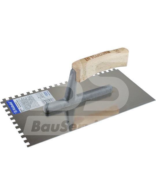 Тертка нержавіюча сталь 130х270 мм зуб 6х6 мм Eco Line Kubala фото