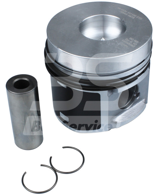 Pistone+spinotto+fasce 91 mm (STD) per motore Deutz F3L1011/1011F OE GERMANY foto