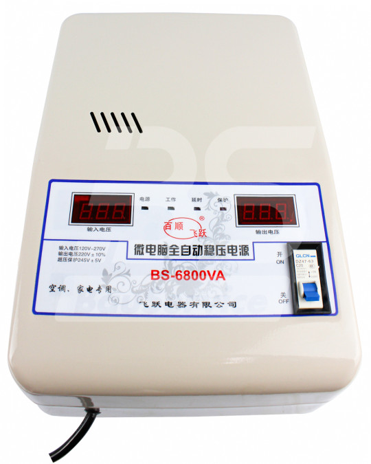 Стабілізатор напруги однофазний СНАН-6800 фото