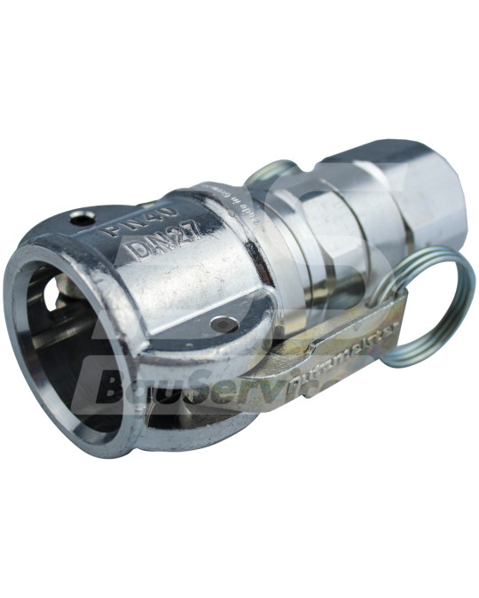 З'єднання MT-25 внутрішня різьба алюміній поворотна 1" Putzmeister Original фото