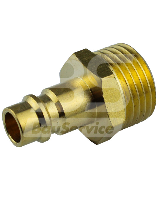 EWO aansluiting (VT) 1/2" buitendraad messing foto