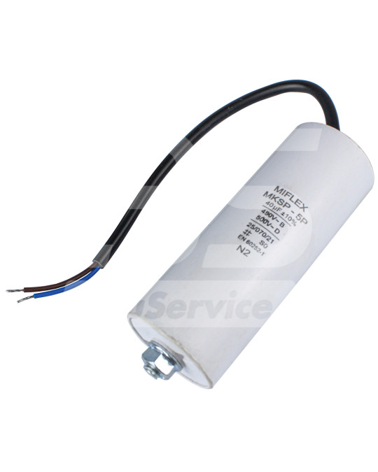 Machtspaancondensator KREBER 40uF foto